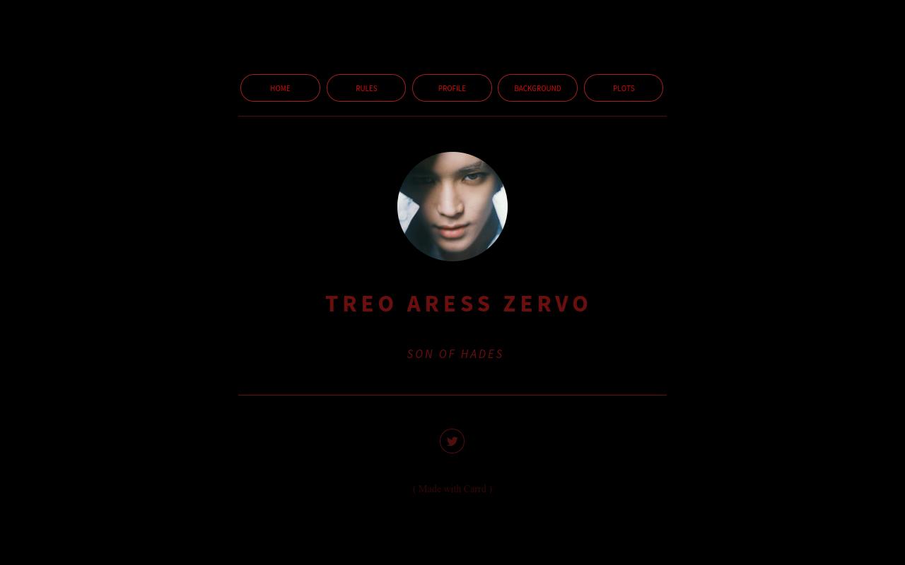 Carrd profile picture for @treo